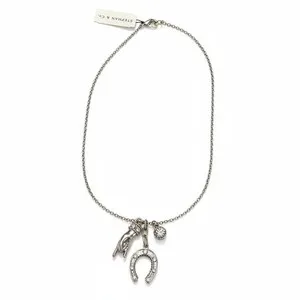 Authentic Golden Hand of Fortune – Enchanted Horseshoe Amulet Necklace