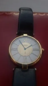 Authentic The Eternal Meridian: Must de Cartier Vermeil Timepiece