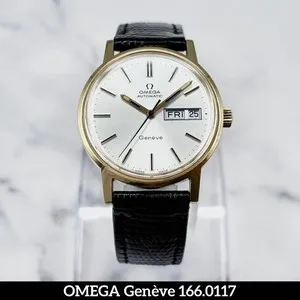 Authentic The Golden Epoch: Omega Geneve Automatic Watch