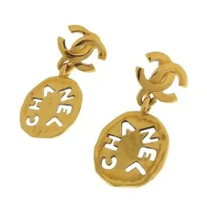 Authentic Celestial Interlocking Luminescence Vintage Clip Earrings