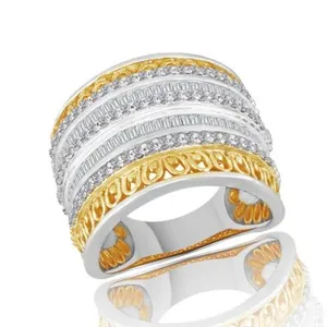 Authentic The Golden Circle of Radiance Diamond Band