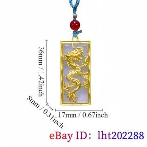 Authentic The Jade Dragon Phoenix - A Sacred Talisman of Transformation and Protection