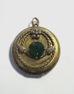 Authentic The Emerald Winged Sanctuary: A Locket of Eternal Memory