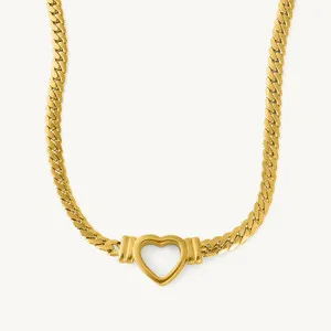 Authentic The Radiant Heart Cuban Link: A Vessel of Eternal Affection