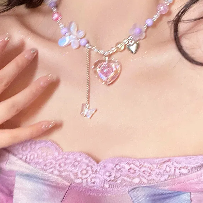Authentic The Eternal Metamorphosis Heart Choker