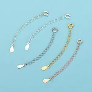 Authentic Eternal Harmony: 925 Sterling Silver Extender Links for Sacred Bonding