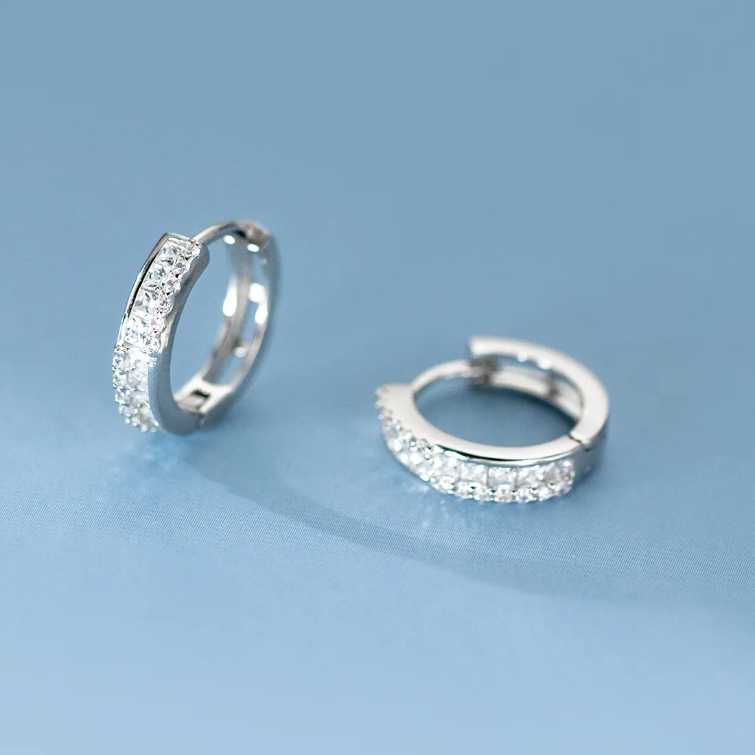 Authentic Celestial Halo Pavé Ear Cuff: A Whisper of Starlight