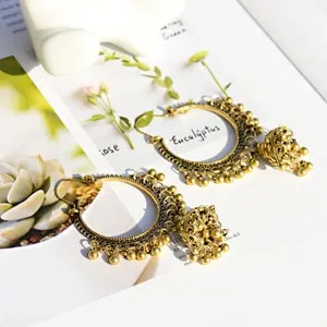 Authentic Celestial Bell Jhumkas: Sacred Echoes of Divine Resonance