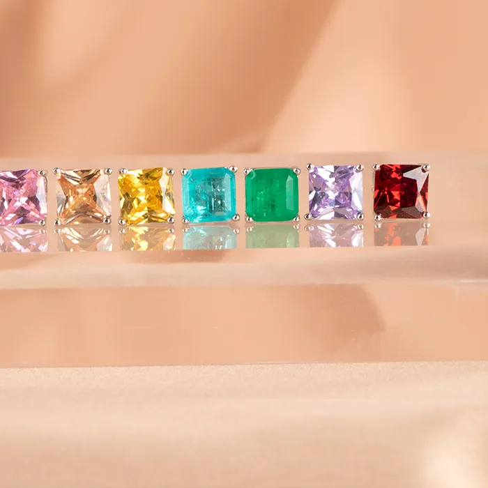 Authentic Luminous Geometry: The Sacred Square Talisman Earrings