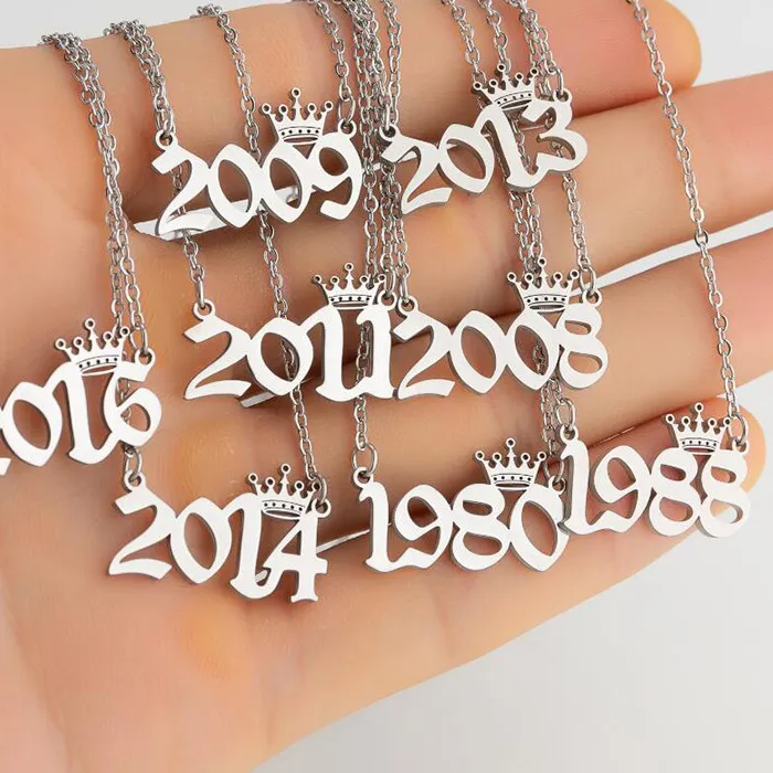 Authentic Echoes of Time Pendant: 1980, 1990, 2019