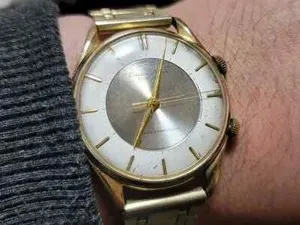Authentic The Golden Meridian: Vintage Citizen 17-Jewel Mechanical Timepiece
