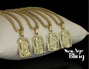 Authentic The Golden Sigil Initial Pendant
