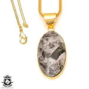 Authentic The Verdant Conduit: Epidote and 24K Gold Talisman