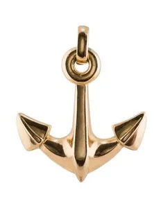 Authentic The Mariner’s Vow: 1971 Vintage Gold-Plated Anchor Talisman