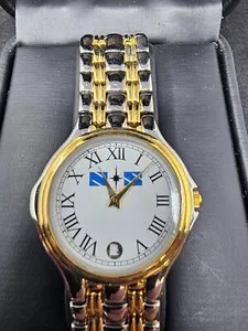 Authentic The Chronometer of Perpetual Tides: 18k Gold Plated Moulin Timepiece