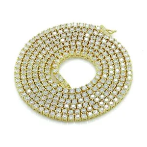 Authentic The Golden Meridian Tennis Necklace