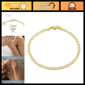 Authentic The Gilded Flow: Eternal Radiance Chain Bracelet