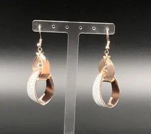Authentic Celestial Sparkle Dangle Earrings in Radiant Gold