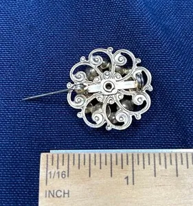 Authentic Celestial Frost: The Winter Solstice Earring and Brooch Ensemble