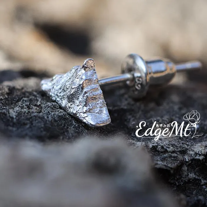 Authentic Summit Of Stillness Snow Mountain Element Earrings Of Ascendant Spirit