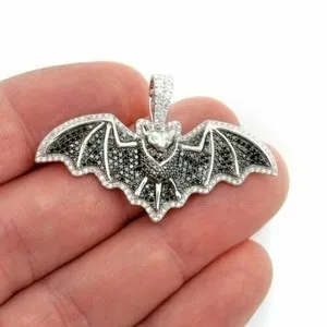Authentic The Nocturnal Guardian: Obsidian Winged Talisman