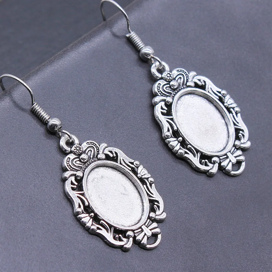 Authentic The Celestial Cameo Frame: Vintage Oval Earring Talismans