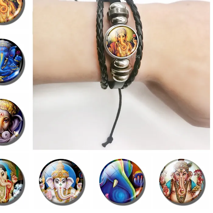 Authentic The Remover of Obstacles: Sacred Ganesha Talismanic Bracelet