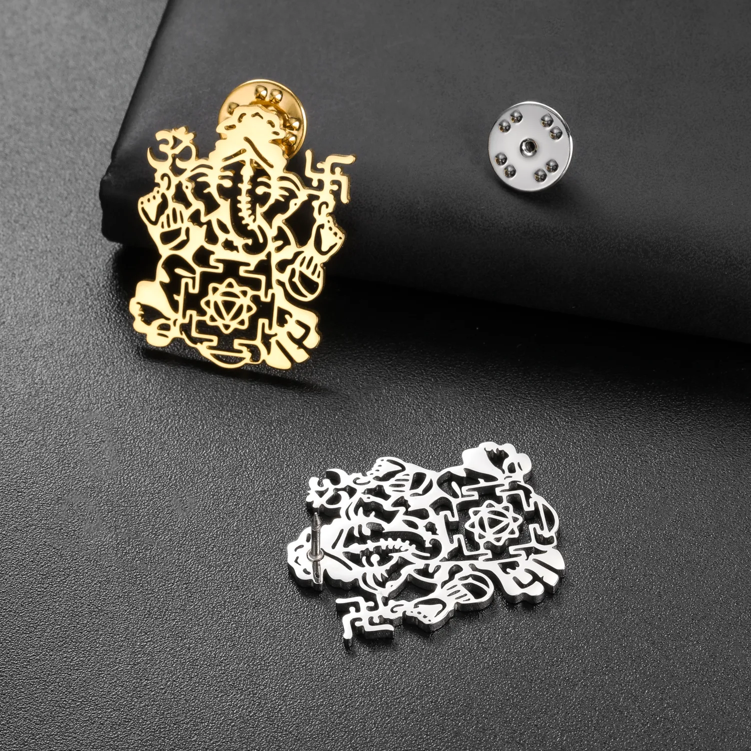 Authentic Elephant God's Blessing: OM Ganesh's Majestic Wisdom