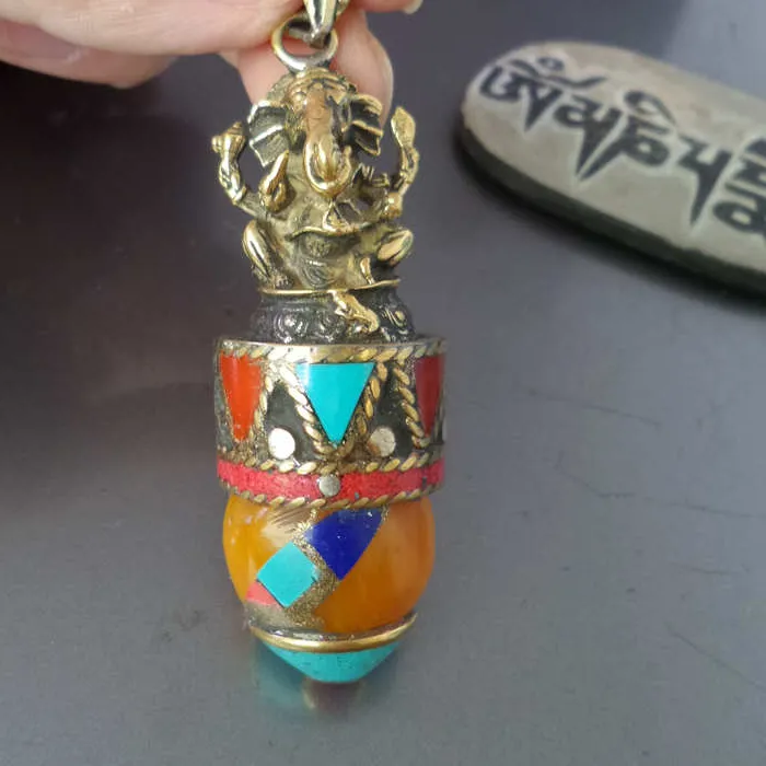 Authentic Prosperity and Good Fortune with the Golden Ganesh Amulet