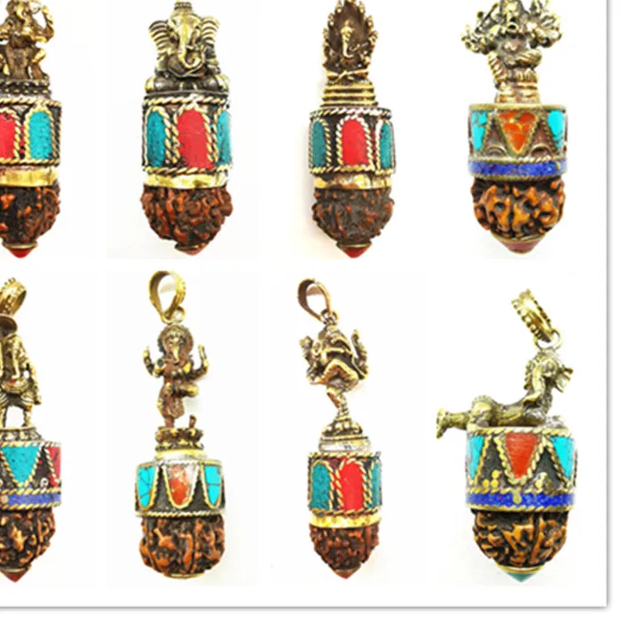Authentic Ganesh's Benevolent Guidance: Golden Amulet of Protection and Prosperity