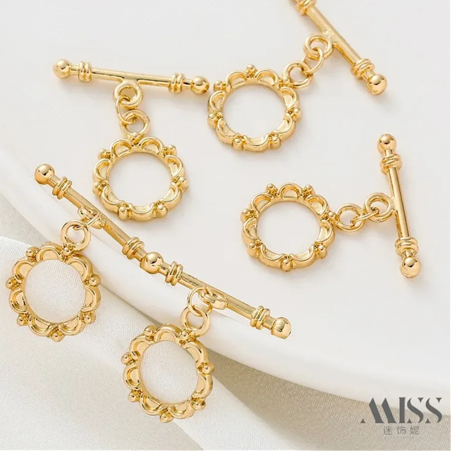 Authentic The Gilded Petal: Celestial OT Closure for Sacred Adornments