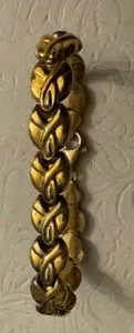 Authentic The Golden River Puffed Link Talisman Bracelet