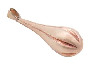 Authentic The Ethereal Bloom: Rose-Gilded Sculpted Vessel