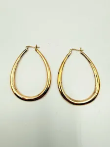 Authentic The Celestial Circle Enchanted Gold- Plated Sterling Silver Hoop Earrings