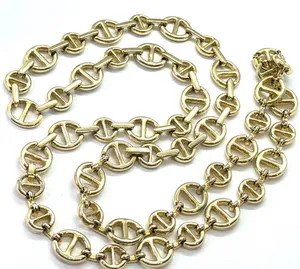 Authentic The Solar Meridian: Vintage Ralph Lauren Chunky Gold-Plated Talisman Chain