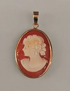 Authentic Awaken the Tides of Love with the Rose Gold Shell Cameo