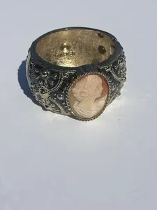 Authentic The Midnight Cameo: A Gilded Vessel of Eternal Grace