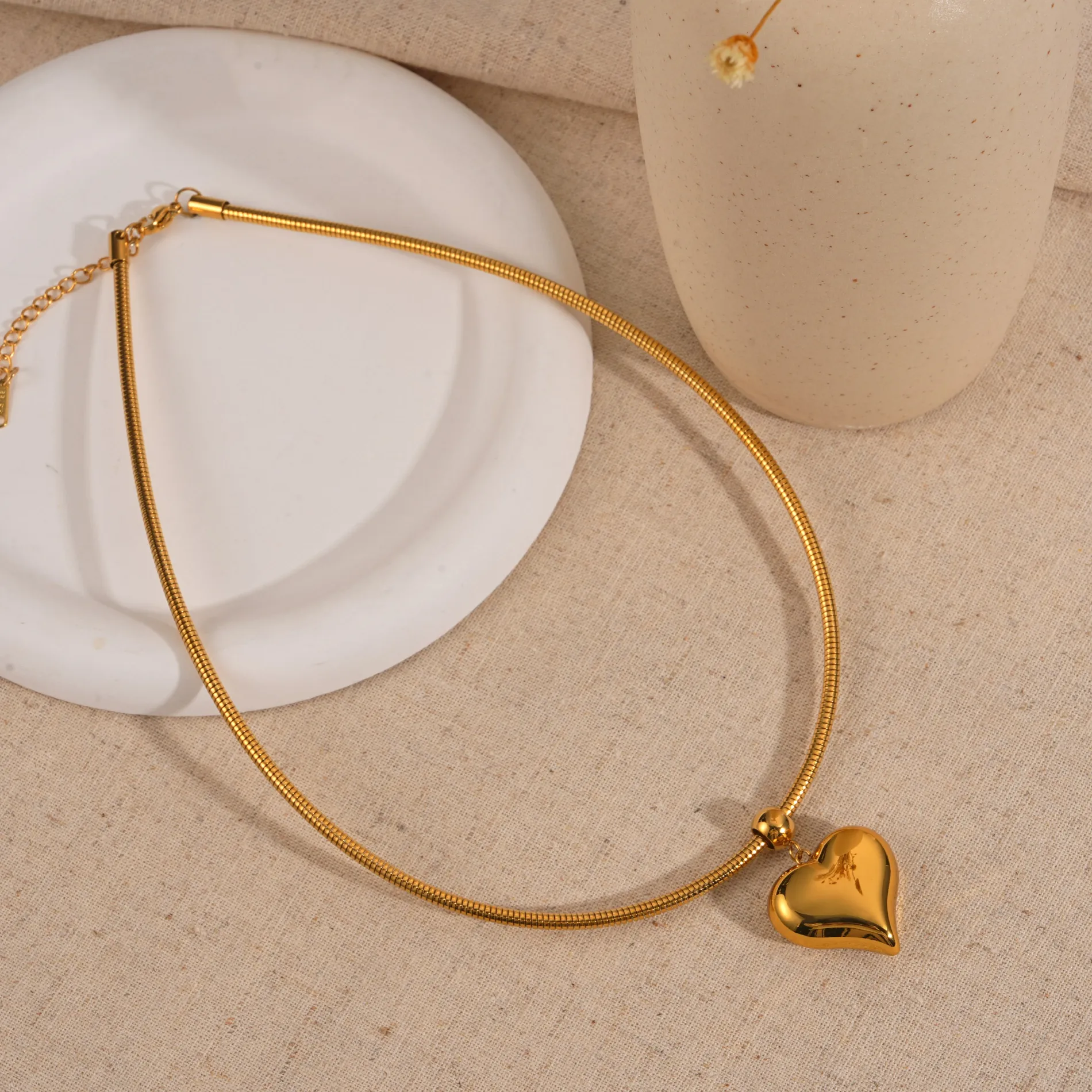 Authentic Golden Heart Of Devotion A Sacred Talisman Choker For Eternal Love And Protection