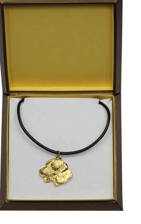 Authentic The Guardian Hound of the Hearth - Gold-Plated Dachshund Talisman