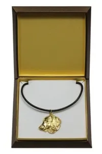 Authentic Golden Guardian Collar for the Loyal Dackel - A Sacred Amulet for Man's Best Companion