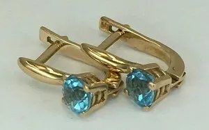 Authentic Celestial Dawn Topaz Radiance Earrings