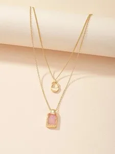 Authentic Golden Druzy Halo Pendant – Boho Radiance