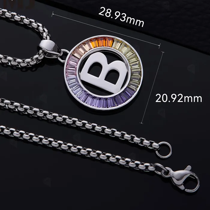 Authentic A-Z Alphabet Pendant: Cosmic Alphabetic Embrace