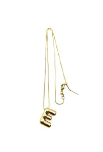 Authentic The Ethereal Sigil: Gold-Plated Initial E Pendant