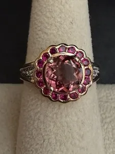 Authentic The Pink Tourmaline Ring A Promise Of Protection And Love