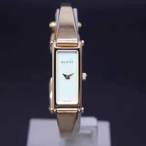 Authentic The Golden Eclipse Timepiece - Gucci Pink Gold Plated Shell Dial 1500L Amulet