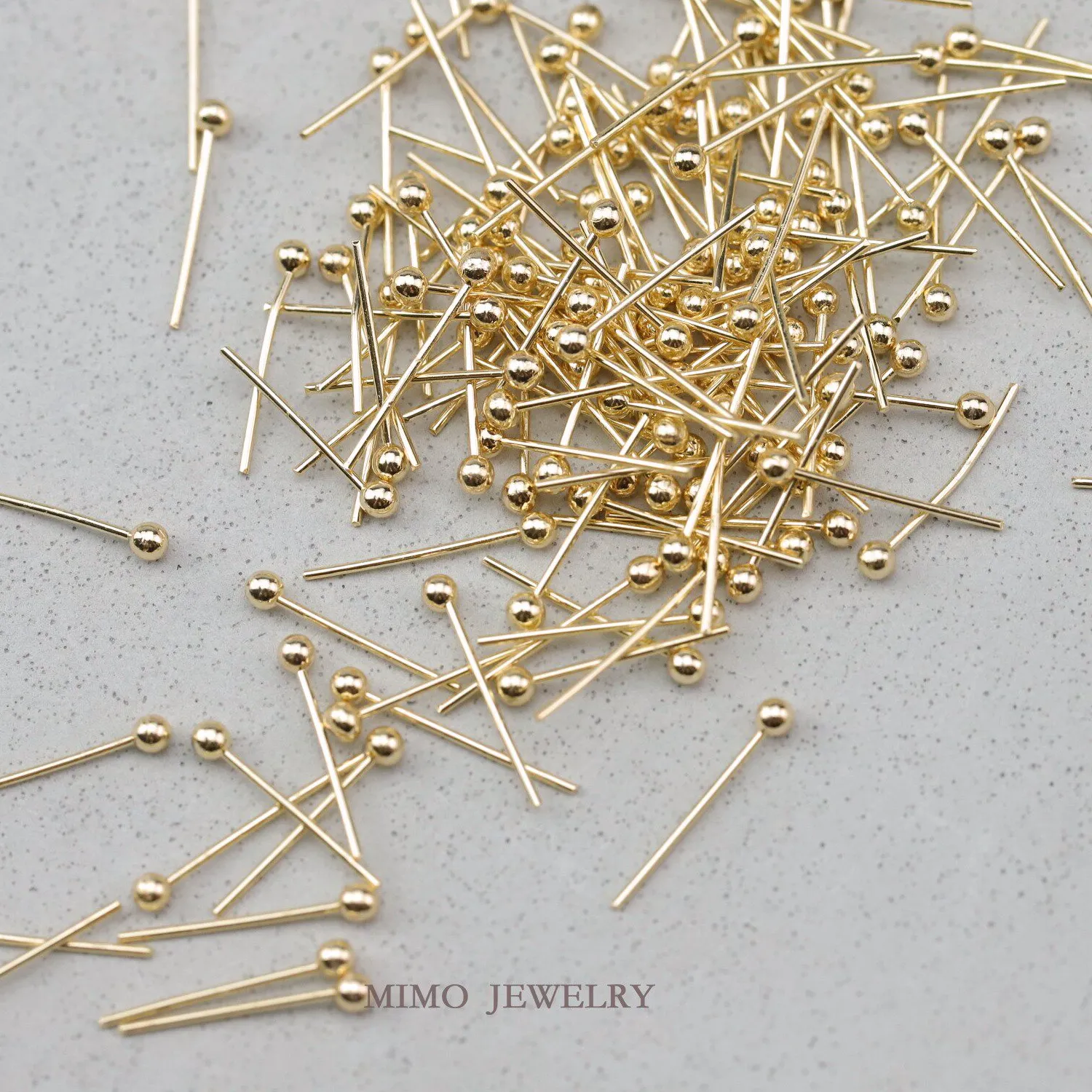 Authentic Gilded Sphere Of Radiance 0.5 X 16Mm Gold- Plated Bead Of Pure Light