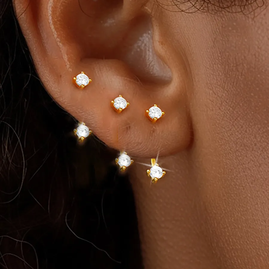 Authentic Radiant Cascade Tassel Talismanic Earrings