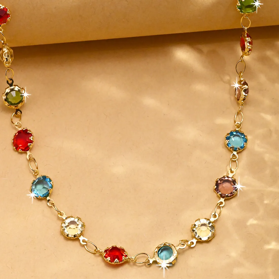 Authentic Celestial Prism Choker: A Radiance of Shimmering Intentions