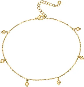Authentic The Gilded Path: Celestial Link Anklet of Radiant Flow